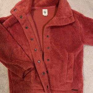 Billabong Pink Sherpa Jacket